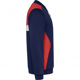 LEROS - Zippered sports sweatshirt, 240 gsm.