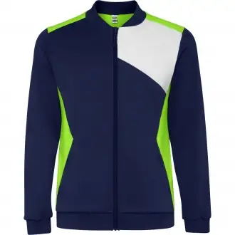 LEROS - Zippered sports sweatshirt, 240 gsm.