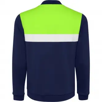 LEROS - Zippered sports sweatshirt, 240 gsm.