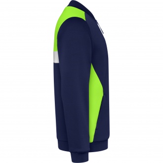 LEROS - Zippered sports sweatshirt, 240 gsm.