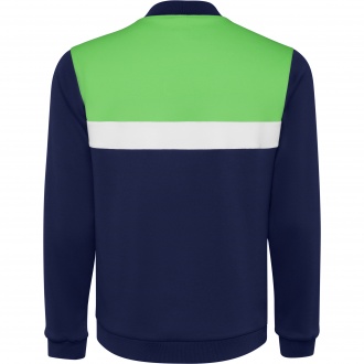 LEROS - Zippered sports sweatshirt, 240 gsm.