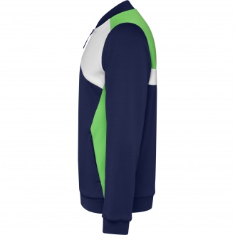 LEROS - Zippered sports sweatshirt, 240 gsm.