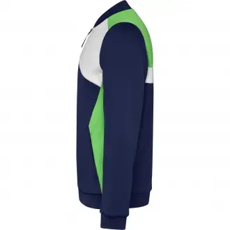 LEROS - Bluza sportowa zapinana na zamek, 240 g/m².