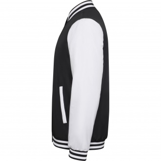 CALIFORNIA - Two-tone unisex jacket with quilted interior, zipper pockets and snap buttons.