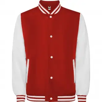 CALIFORNIA - Two-tone unisex jacket with quilted interior, zipper pockets and snap buttons.