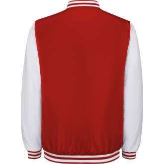 CALIFORNIA - Two-tone unisex jacket with quilted interior, zipper pockets and snap buttons.