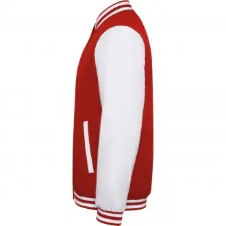CALIFORNIA - Two-tone unisex jacket with quilted interior, zipper pockets and snap buttons.