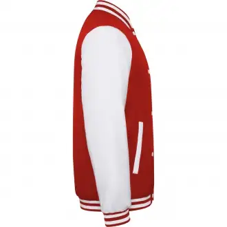 CALIFORNIA - Two-tone unisex jacket with quilted interior, zipper pockets and snap buttons.