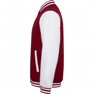 CALIFORNIA - Two-tone unisex jacket with quilted interior, zipper pockets and snap buttons.
