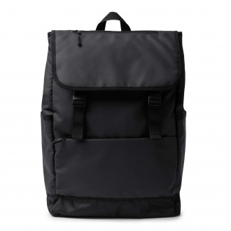 TROIS - PU leather backpack with flap, 20l