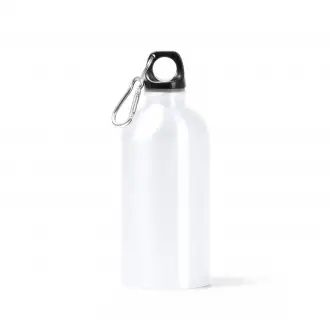 MIKEL - 500ml stainless steel bottle with carabiner