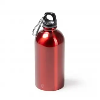 MIKEL - 500ml stainless steel bottle with carabiner