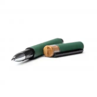 LINDBERG - Recycled aluminum ballpoint pen with cap.