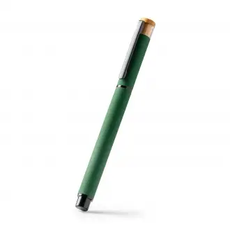 LINDBERG - Recycled aluminum ballpoint pen with cap.