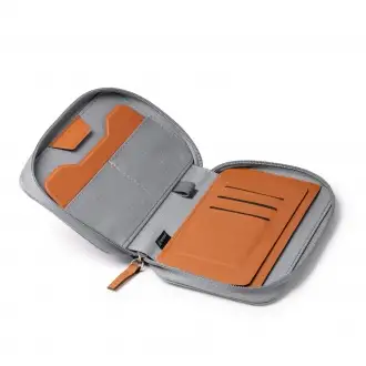 TIPLER - PU leather and RPET travel wallet