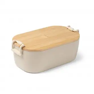 BRIOX - Lunch box with PP and bamboo lid, 1l.