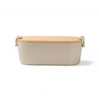 BRIOX - Lunch box with PP and bamboo lid, 1l.
