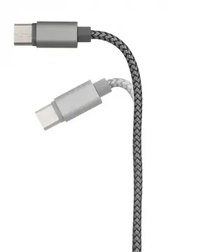 TRIDENT - Wzmocniony kabel USB 3 w 1, 190 mm