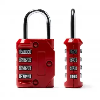 MILVIA - Padlock with a 4-digit combination lock