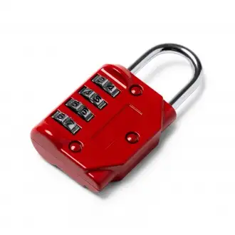 MILVIA - Padlock with a 4-digit combination lock