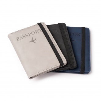 MUNDI - Etui na paszport ze skóry PU