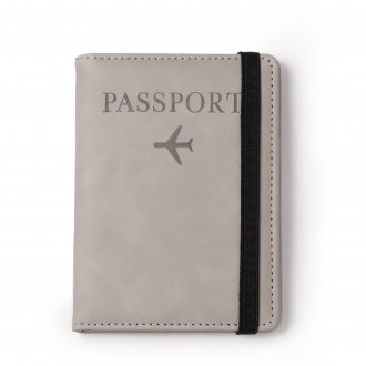 MUNDI - Etui na paszport ze skóry PU