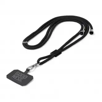 SUKI - Lanyard with phone holder made from RPET