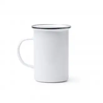 ALEPO - Wysoki metalowy kubek (380ml) do sublimacji