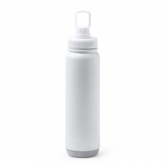 NUFRIK - Butelka termiczna (650ml) z przykręcanym głośnikiem
