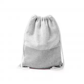 MADEIRA - Pareo/drawstring backpack (2-in-1), recycled cotton 180 g/m²