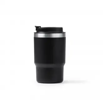 Venturi - Recycled 304 stainless steel thermal mug with double walls with matte finish, 560ml.