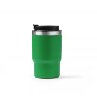 Venturi - Recycled 304 stainless steel thermal mug with double walls with matte finish, 560ml.