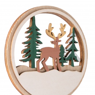 Zikos - Wooden Christmas ornament
