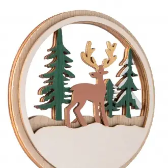 Zikos - Wooden Christmas ornament
