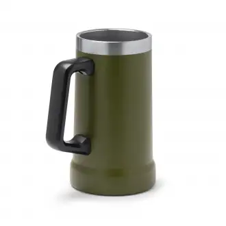 Ronin - Mug with recycled 304 stainless steel handle, double wall with matte finish, capacity 700ml.