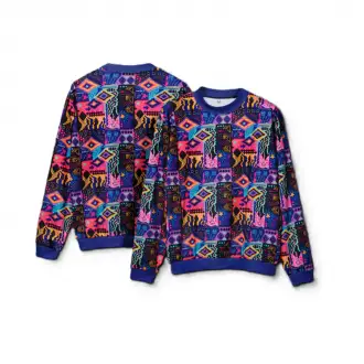 CUSCO - Basic unisex sweatshirt with a collar and elastic cuffs and hem. Water-repellent and anti-pilling fabric.