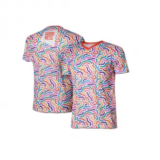 SONCA - T-shirt with a heart neckline and short sleeves.