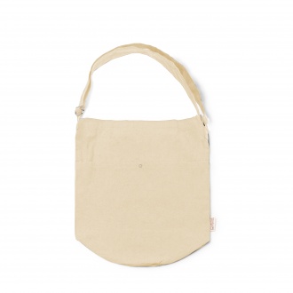 TORLA - Recycled cotton bag (240 gsm), external pocket with button closure