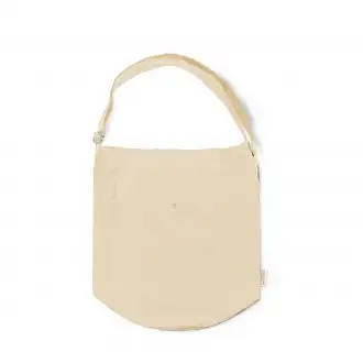 TORLA - Recycled cotton bag (240 gsm), external pocket with button closure