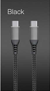 BULLET - USB C - USB C, kabel szybkiego ładowania 60W PD i transfer danych