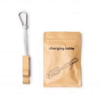 BOEME - 4-in-1 charging cable including carabiner and smartphone holder.