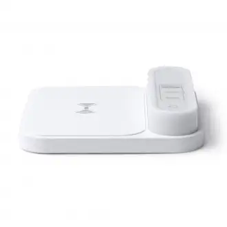 TITANUS - Wireless charger with led light and ports (USB-C / USB-A) for charging.