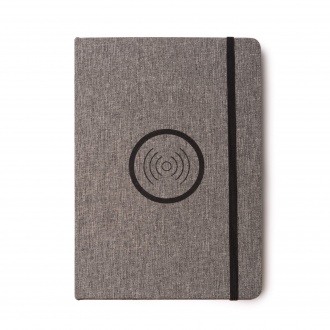 GARLAN - a5 notebook with built-in wireless charger.