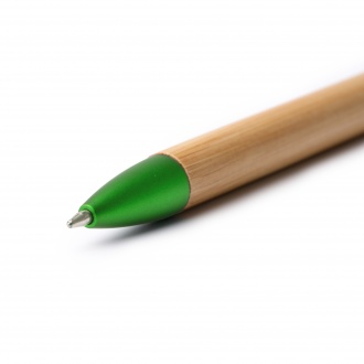 VILON - Pen with bamboo body and button