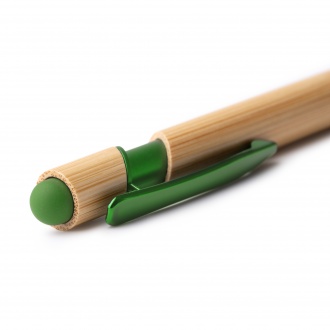 VILON - Pen with bamboo body and button