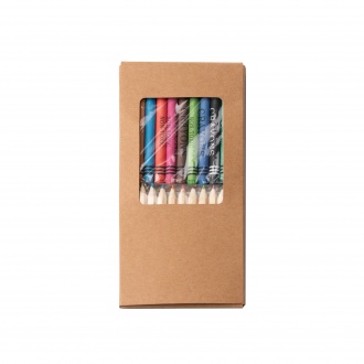 PATLEY - Set of 20 crayons (2 types) and drawings to colour in