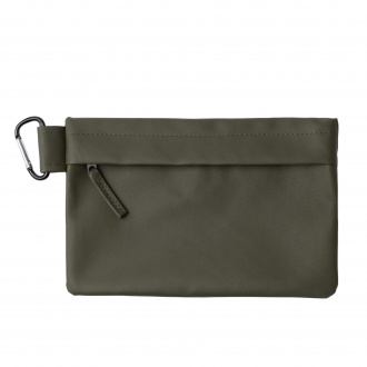 MADISON - PU cosmetic bag with snap hook