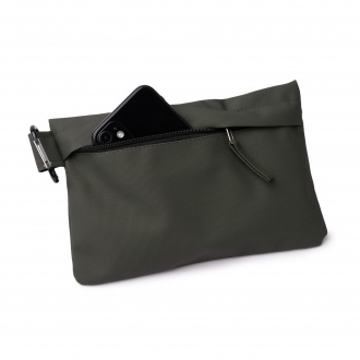 MADISON - PU cosmetic bag with snap hook
