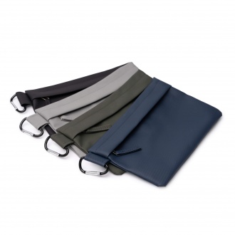 MADISON - PU cosmetic bag with snap hook