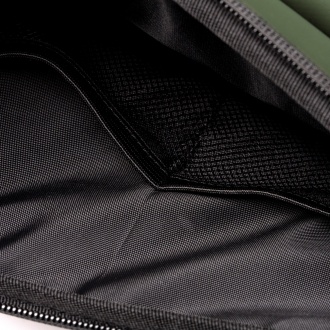 RONDA - PU leather cosmetic bag in triangular shape